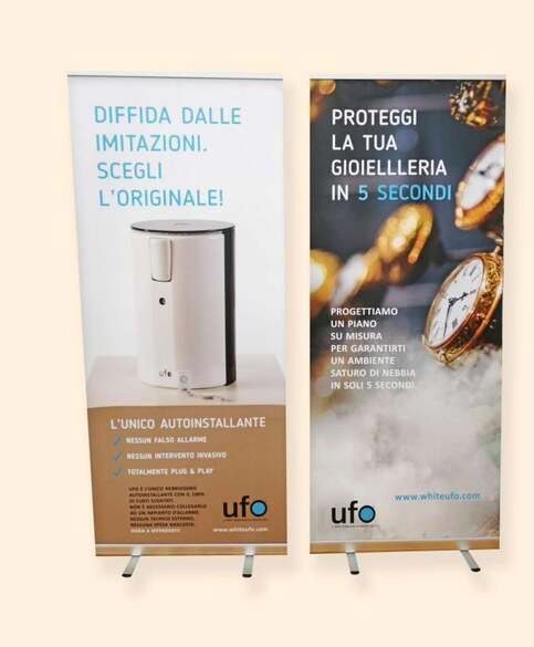 Roll-up per le fiere UFO
